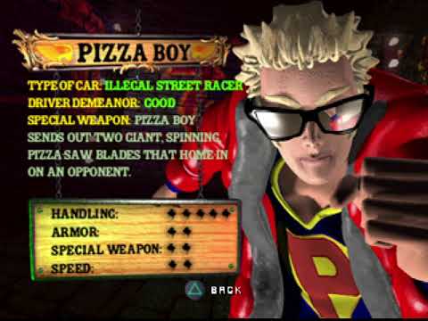 TWISTED METAL 4 ALL CHARACTERS 1080p HD