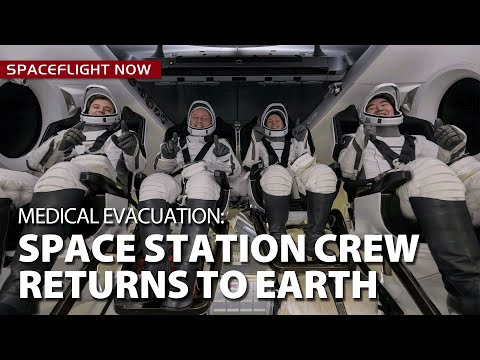 SpaceX Crew-11 returns to Earth, concluding NASA's 1st medical evacuation from the ISS