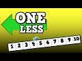 One Less!! (song for kids about identifying the # that is 