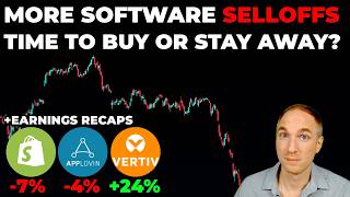 Software Stocks SELLOFF Again - BUY or Stay Away? & VRT, APP, SHOP Earnings