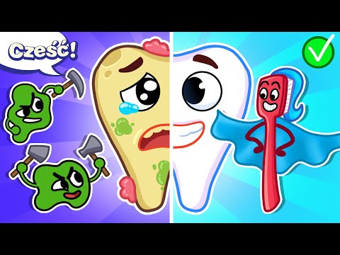 🦷🍭 O nie! Sparkle boli ząb! 🪥 Zdrowe nawyki i inne historie dla dzieci i rodziny od Fire Spike