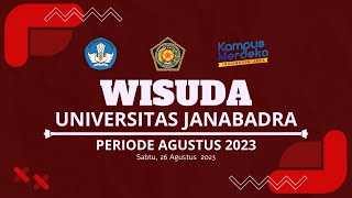 Download lagu [LIVE] Wisuda Sarjana & Pascasarjana UJB Periode Agustus 2023 Sesi 2 mp3