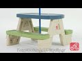 Τραπέζι Εξοχής με Ομπρέλα Sit n Play Step2
