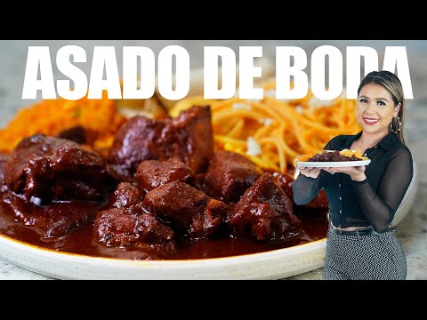 How to make the most delicious ASADO DE BODA | RED CHILE PORK STEW