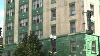 preview picture of video 'Belle Shore  Apartment Hotel, Historic Egytpian Revival Chicago Building'