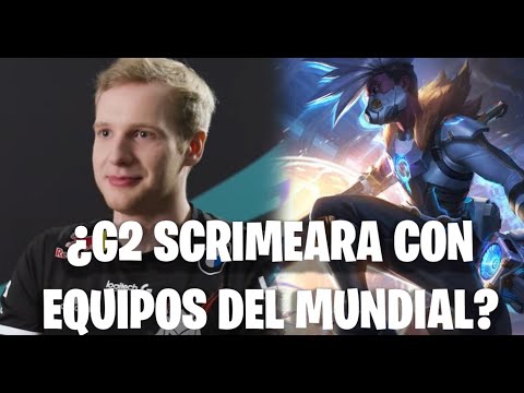 ¿G2 SCRIMEARA EQUIPOS DEL MUNDIAL? ¿PORQUE JANKOS VOLVIO A BERLIN? G2 Jankos prueba el buff de Ekko