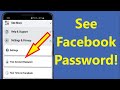 How To See Your Facebook Password If You Forgot It Howtosolveit