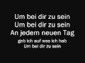 Christina Stürmer - Um Bei Dir Zu Sein (Lyrics ...
