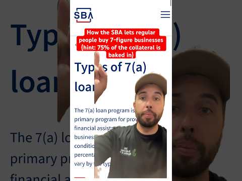 The SBA 7a guarantee explained - for buying businesses