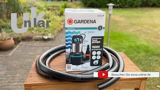 Gardena Schmutzwasser Tauchpumpe 16000