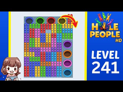 Hole People Level 241 Solution Walkthrough