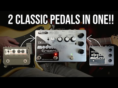 2 Classic Modulation Pedals In One! | JFX Pedals Deluxe Modulation Machine Pedal Demo