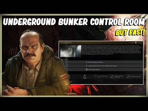 WHERE TO FIND THE RESERVE UNDERGROUND BUNKER CONTROL ROOM - EFT ESCAPE FROM TARKOV - PRAPOR PT 1