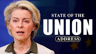 LIVE: Ursula von der Leyen delivers the State of European Union addres
