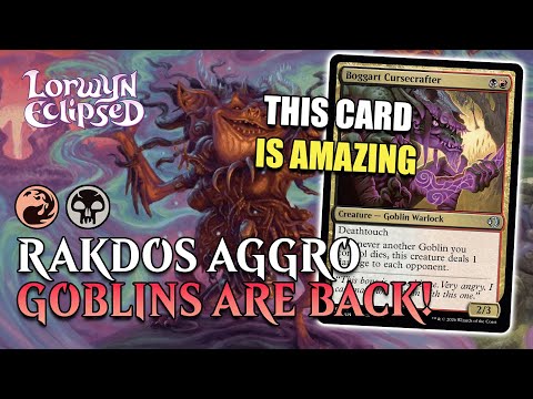 💀🔥 MONO RED GOBLINS OR RAKDOS GOBLINS? EARLY ACCESS LORWYN ECLIPSED | MTG ARENA Standard ECL