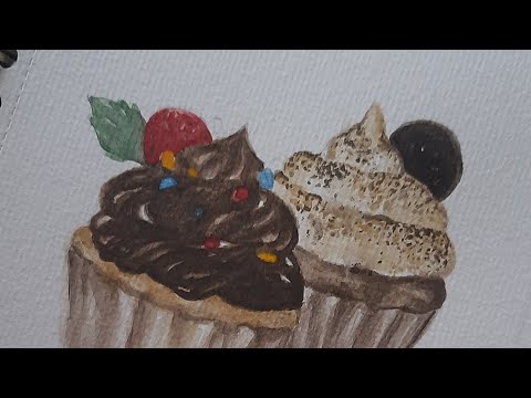 Drawing Cupcakes