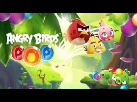 Angry Birds Pop Bubble Shooter level 401 NO BOOSTERS #angrybirdspopbubbleshooter