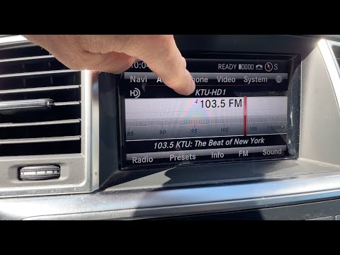 Tuning to HD Radio Stations Sharing Same Frequency in Mercedes-Benz