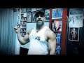 training chest with Gerry Garcia