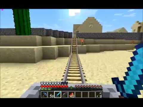 PotatoMinecraft - Minecraft Wold tour - Monster traps, Rail systems, Farms and Chickens!