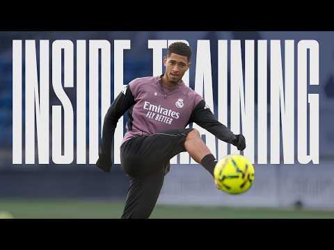 Getting ready for Rayo | Real Madrid City