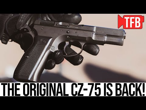 The ORIGINAL CZ-75 is Back! The CZ 75 Legend | SHOT Show 2026