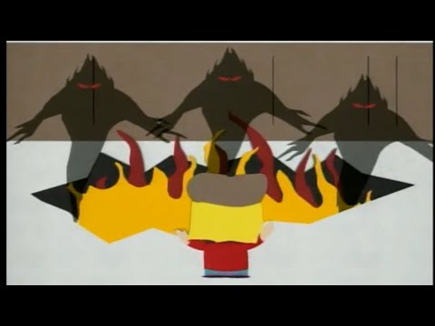 Damien BLOW UP Pip | South Park S01E10 - Damien