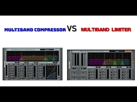 Chris Holyman | Reason 13 |  Rack Extensions |  Red Rock Multiband Compressor VS Multiband Limiter