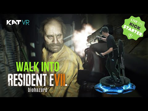 NEW KAT Walk C 2+ VR Treadmill: WALK Into Resident Evil 7