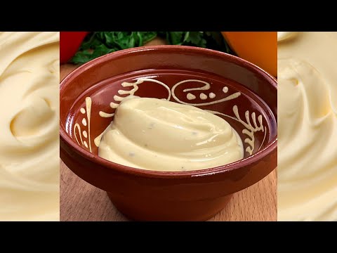 Homemade mayonnaise that NEVER CUT with this TRICK!
