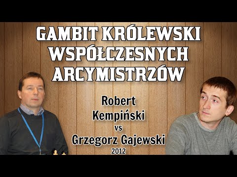 THEY PLAYED THE KING'S GAMBIT and CAUSED A STORM!! || Robert Kempiński vs. Grzegorz Gajewski, 2012