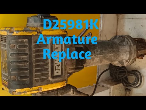 Отбойный молоток DeWALT D25981K - мощный и надежный инструмент Отбойный молоток DeWALT D25981K - мощный и надежный инструмент