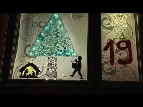 Die Adventsfenster von Rheindürkheim 2020 in Corona-Zeiten