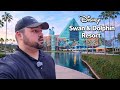 Walt Disney World Swan Dolphin Resort Tour Full Hotel Walkthrough Review