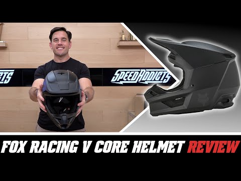 Fox Racing V Core Helmet Review at SpeedAddicts.com
