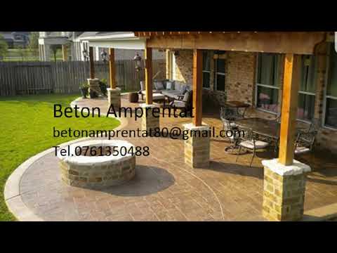 Beton Amprentat Potlogeni - Olt Tel.0761350488