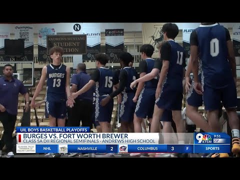 Burges boys basketball beats Brewer to advance to Elite 8