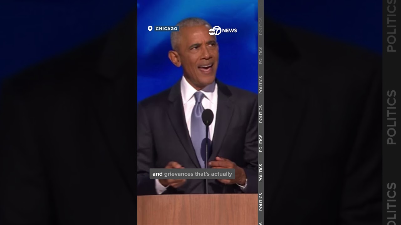 Former President Barack Obama on Trump's whining and complaining