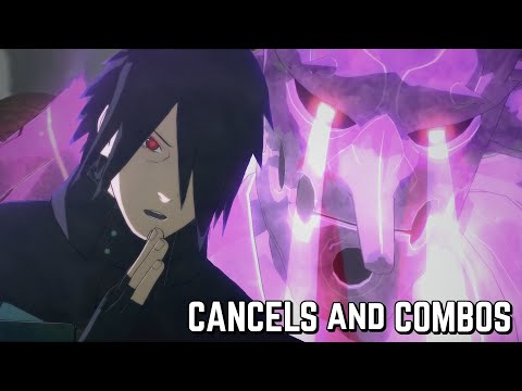 Adult Sasuke Cancels and Combos - Naruto Ultimate Ninja Storm 4