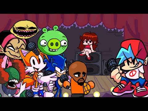 FNF R.A.M. But - Different Characters Sing It