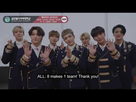 [ENG SUB] 191030 ATEEZ Global Cyber University Promo