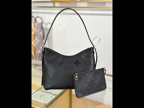 Louis Vuitton Carryall Small Bag M46288 Black Monogram