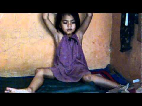Cute Little Girl Playing  at Home 3 