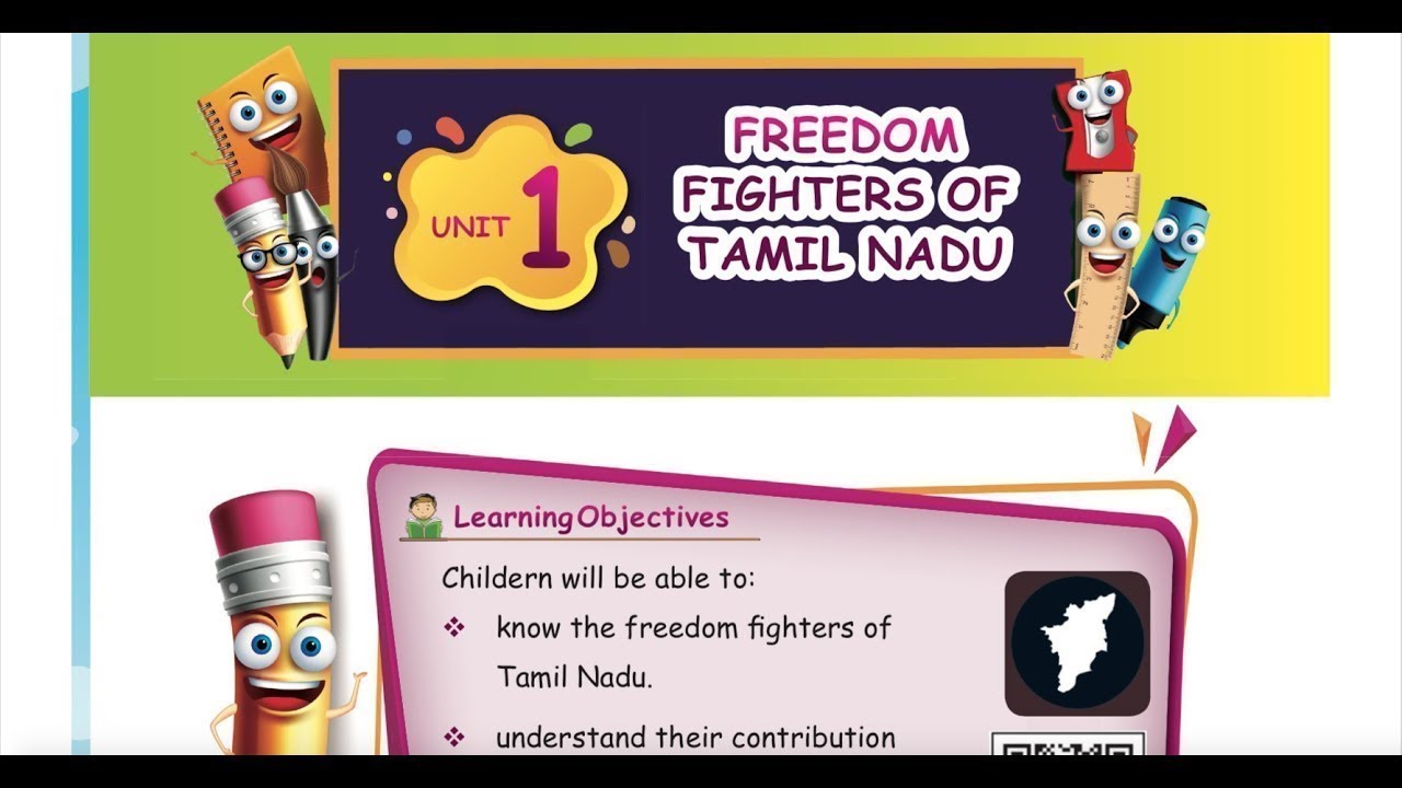 3 rd S.SCIENCE- TERM 3 - UNIT 1 - FREEDOM FIGHTERS OF TAMIL NADU - PART 2