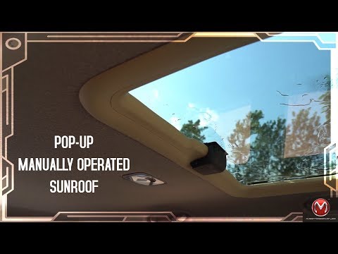 Pop-Up Manual SUNROOF ||| MOTORMIND ||| Webasto
