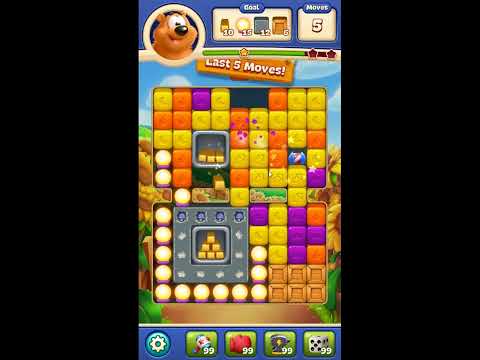 Toon Blast Level 7806 - NO BOOSTERS 🐻🐺🐱 | SKILLGAMING ✔️