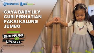 Pakai Kalung Mutiara Jumbo, Gaya Baby Lily Kembaran Outfit dengan Nagita Slavina Curi Perhatian