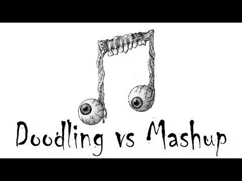 Doodling & Music ( Hatching vs. Mashup )