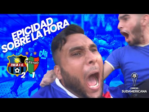 "Â¡ASI GANAMOS LOS GRANDES! ðŸ”¥âš«ðŸ”µ | Zulia FC 2 Palestino 1 | 2Â°Fase Ida Sudamericana 2019| EPI" Barra: La Petrolera &bull; Club: Zulia
