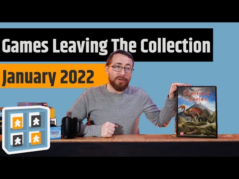 Games Leaving My Collection: January 2022 - An Old Favorite Leaves